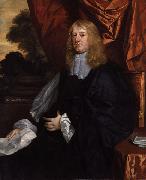 Sir Peter Lely Portrait of Abraham Cowley oil painting artist